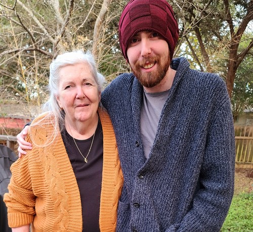 Asmongold with his mother