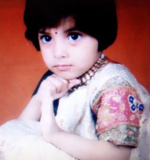 Chetna Sharma's childhood picture