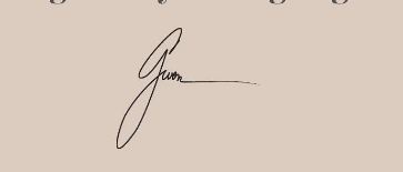 Gwen Shamblin Lara's signature