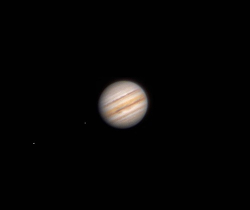 Photo of the planet Jupiter captured by Prathamesh Jaju