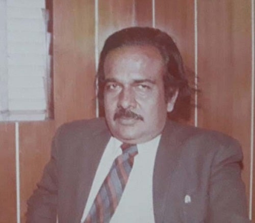Subodh Kumar Jaiswal's father