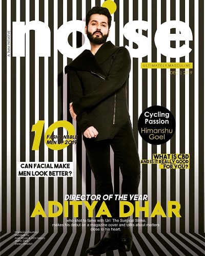 Aditya Dhar featured on the cover of Noise magazine