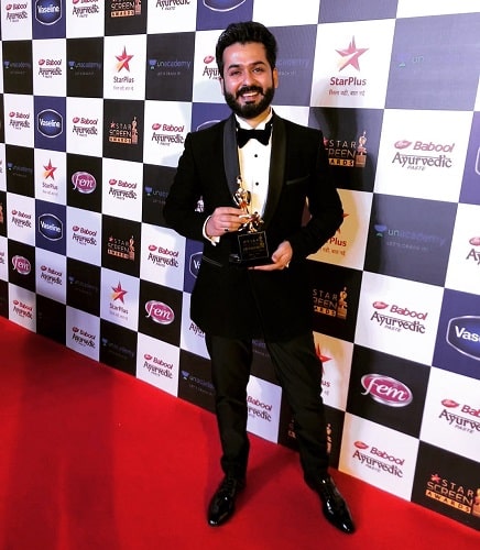 Aditya Dhar with his Star Screen Award