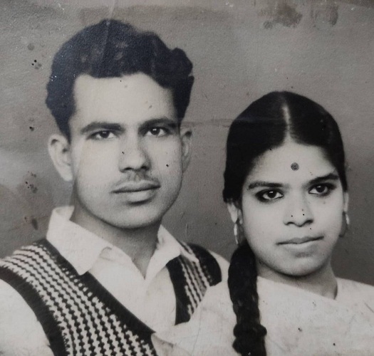 Anshuman Pushkar's parents