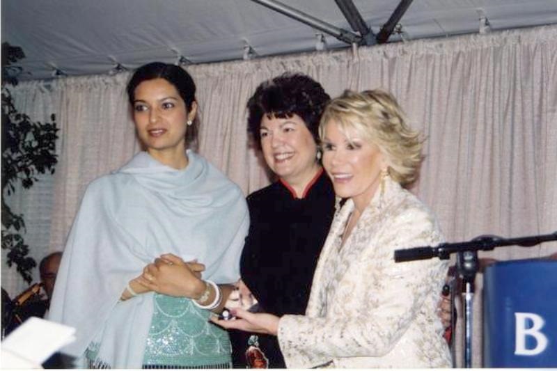 Barnard’s Young Alumna Award to Lahiri in 2004