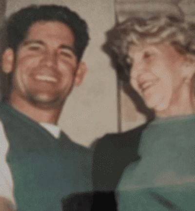Grant Cardone with his mother