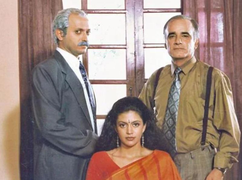 Mandira Bedi in the Indian television show Shanti
