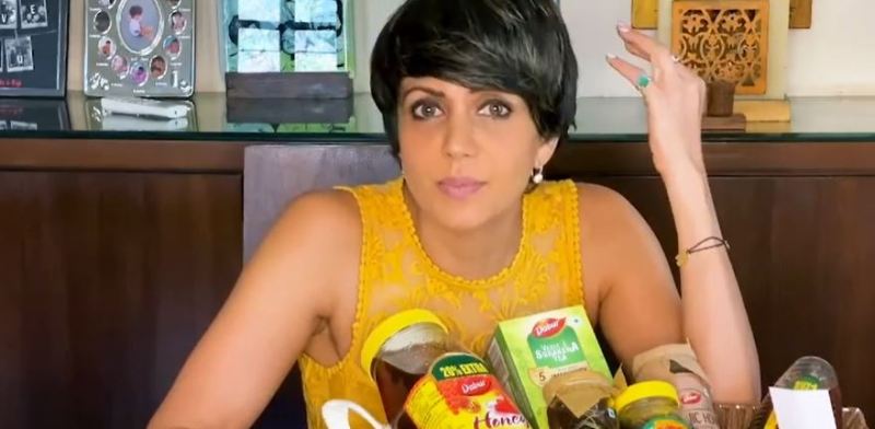 Mandira while promoting healthier consumable products
