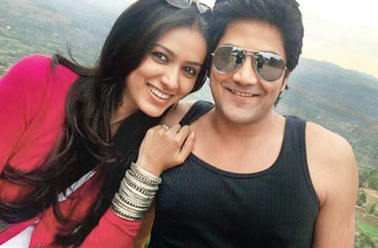 Pallavi Subhash with her ex-boyfriend, Aniket Vishwasrao