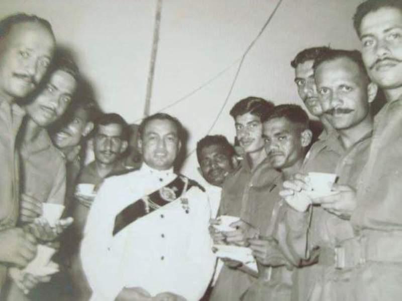 Thapa with his battalion