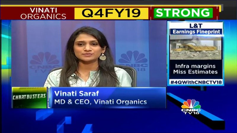 Vinati on an Indian Business News channel while sharing her views on investment deals provided by her company VOL