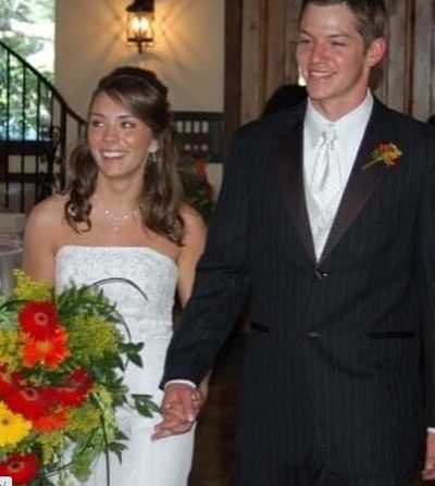 Wedding picture of Matt Carriker and Mere Carriker