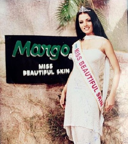 Celina Jaitly- Margo Miss Beautiful Skin 2001