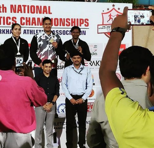 Kamalpreet Kaur on winning a gold medal at the National Athletic Championships