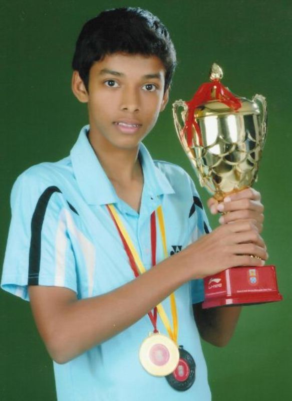 Chirag Shetty won team Championship and individual Bronze in School Nationals