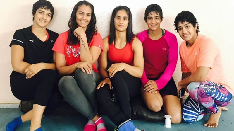 Phogat sisters in one frame