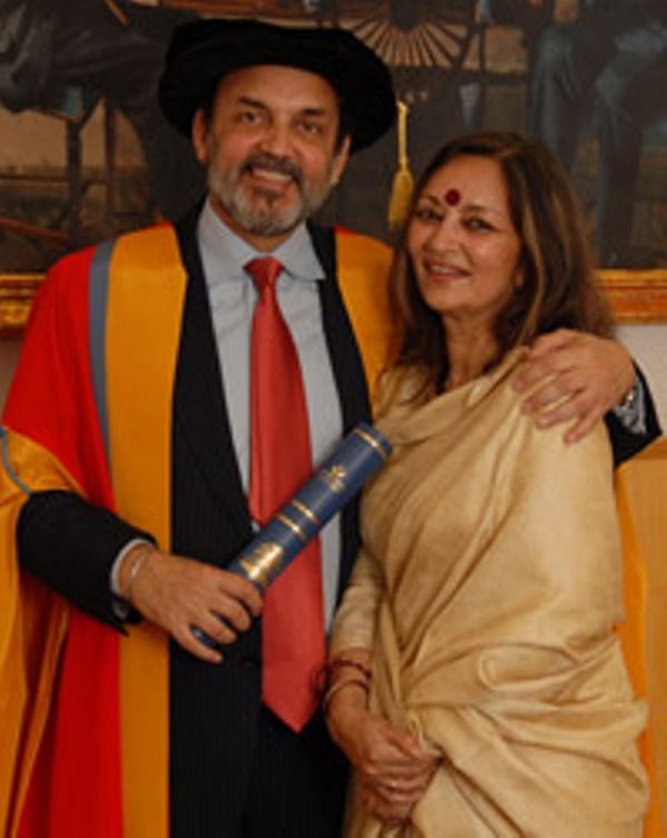 Prannoy Roy and Radhika Roy