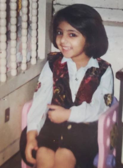 Ridhima Arora's childhood picture