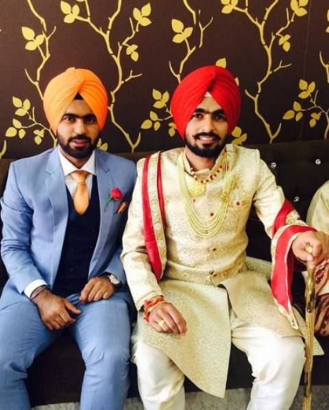 Simranjeet Singh with his brother (Satinder)