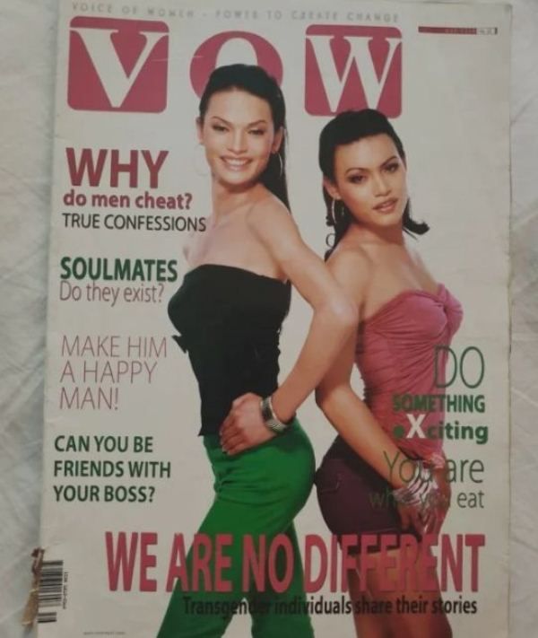 Anjali Lama on the cover of Voice of Women Magazine