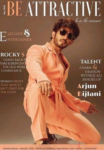 Arjun Bijlani featured on the cover of Be Attractive