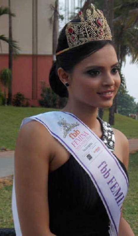 Gail Nicole becomes Femina Miss India Goa in 2014