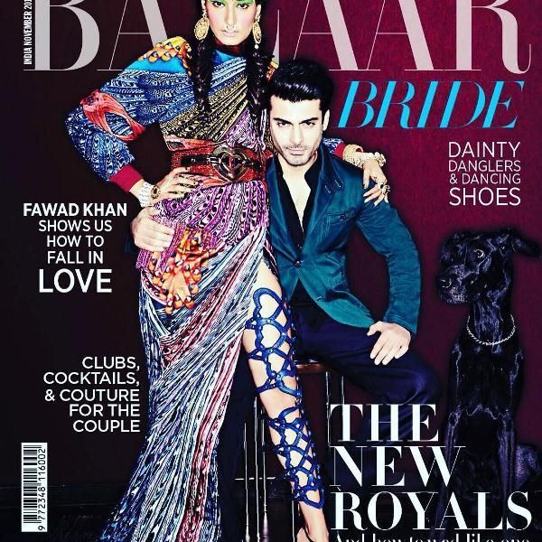 Kanishtha on the cover of Harpers Bazaars Magazine