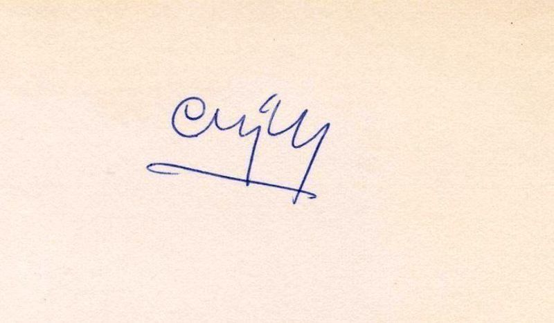 Maharishi Mahesh Yogi's signature