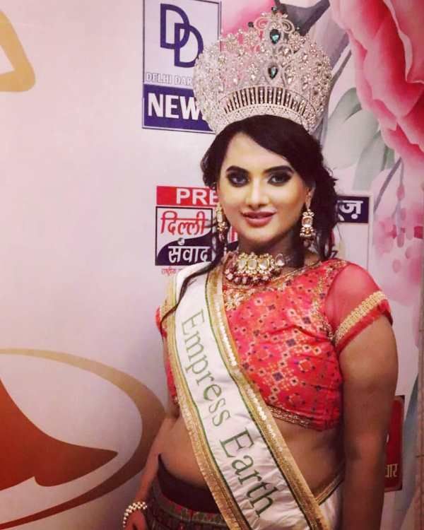 Naaz Joshi becomes Miss Empress Earth
