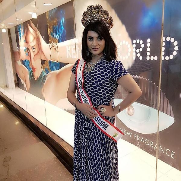 Naaz Joshi becomes the brand ambassador of Miss United Nations