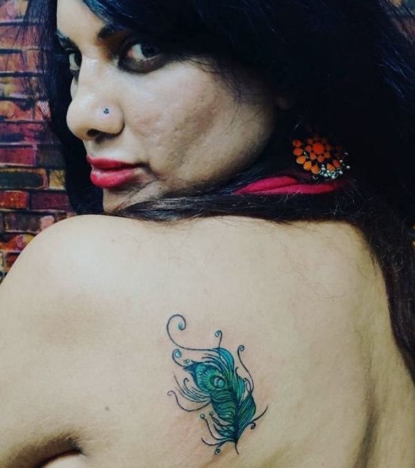 Naaz Joshi`s tattoo