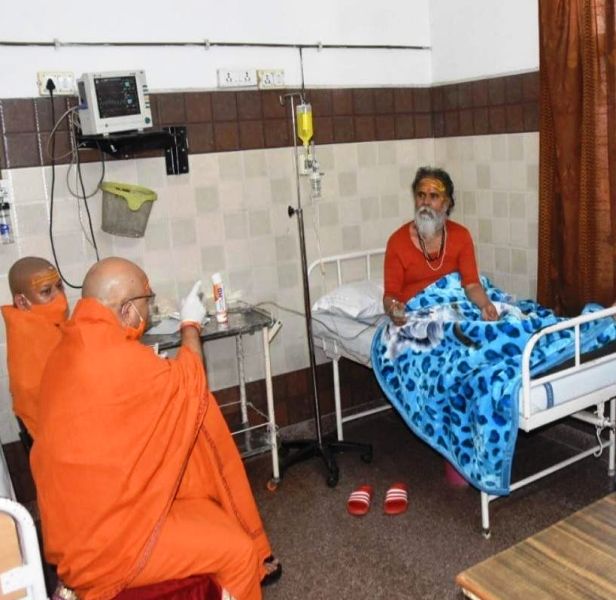 Narendra Giri in hospital after being tested COVID19 positive