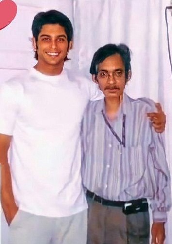 Neetu Shukla's brother and father