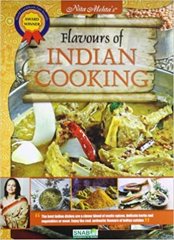Nita Mehta`s book 'Flavors of Indian Cooking'