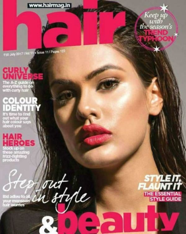 Noyonita on the magazine Hair and Beauty