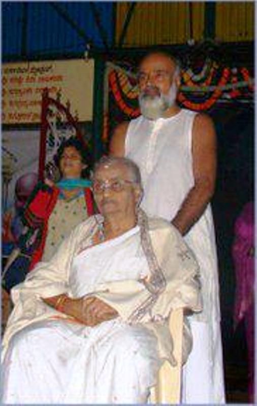 Rishi Prabhakar with his mother