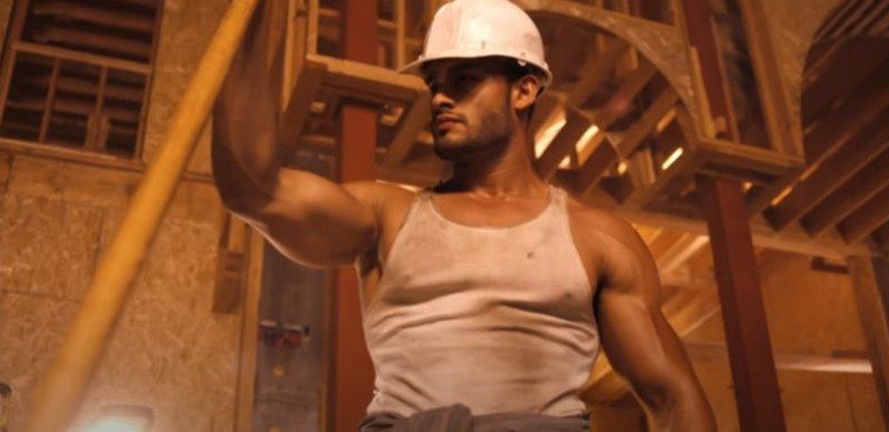 Sam Asghari in Fifth Harmony's Work From Home music video