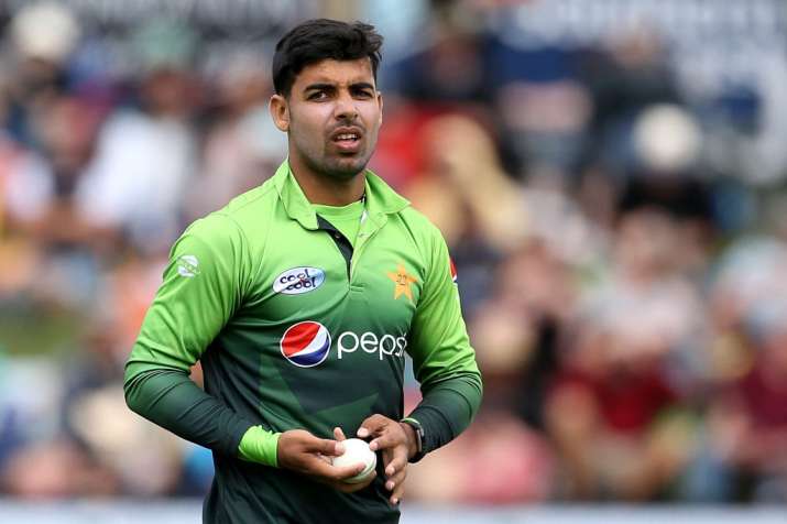 Shadab Khan penalised for breaking the code of conduct in a clash against West Indies