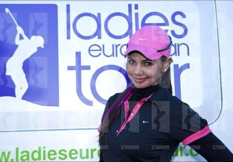 Sharmila Nicollet at the Ladies European Tour