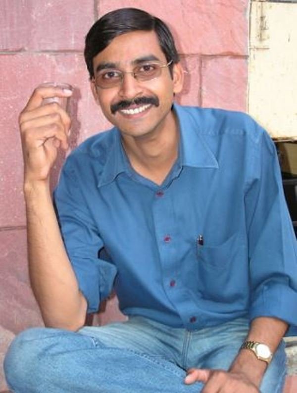 Amit Khare in his younger days