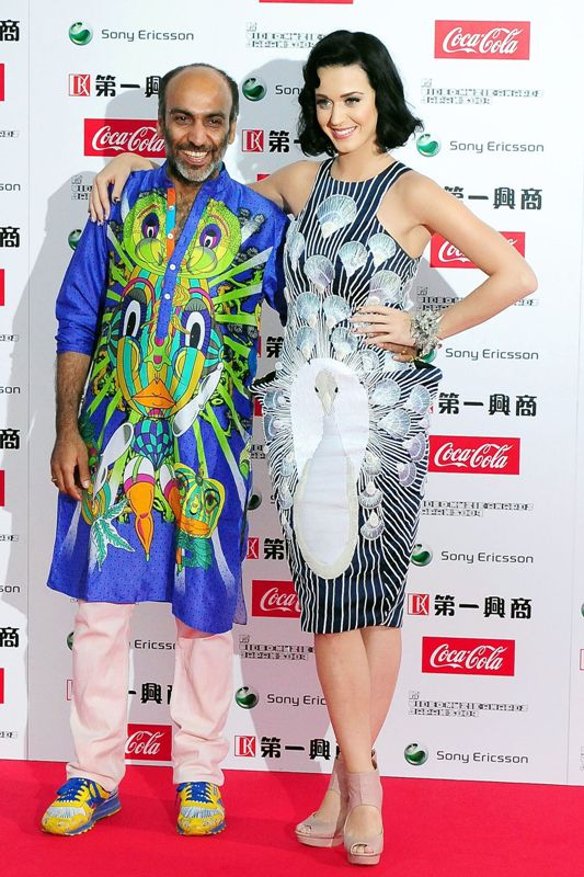 Manish Arora with Katy Perry at the 2009 MTV Video Music Awards Japan