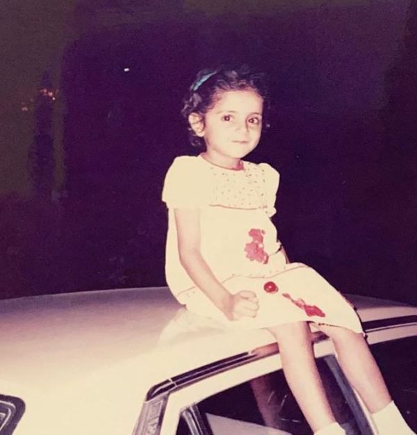 Sarwat Gilani's childhood picture