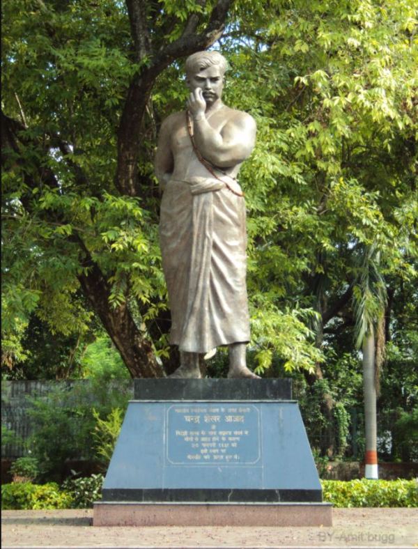 Statue of Chandra Shekhar Azad