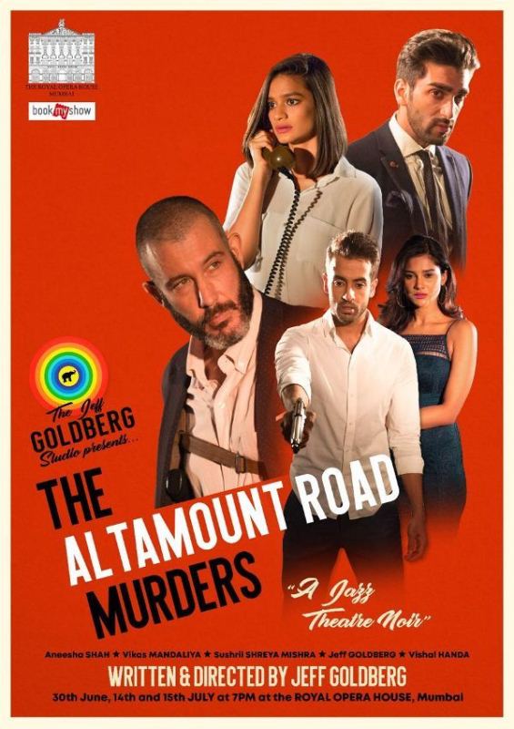 Sushrii on the cover of the show 'The Altamount Road Murders'