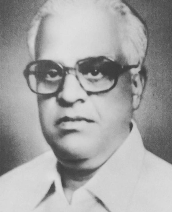 A photo of Ravi Venkatraman's father