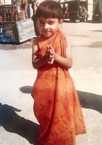 Jubin Shah's childhood picture