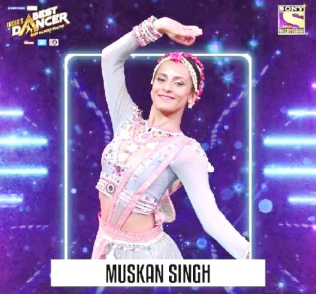 Muskan Singh in India's Best Dancer