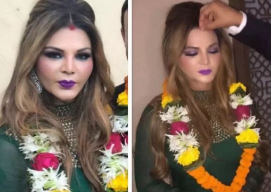 Rakhi Sawant's pictures from her wedding with Ritesh