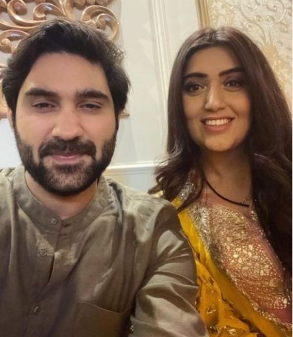 Shireen with her husband