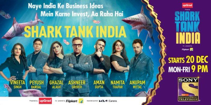 Ashneer Grover as judge of a reality show Shark Tank India